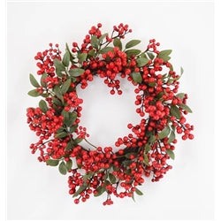 WOODLAND BERRY LARGE WREATH 60x60x15 cm