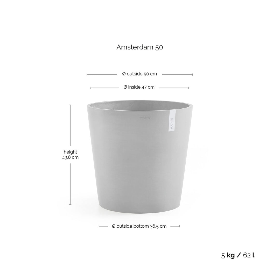 Amsterdam Dark Grey Ø50