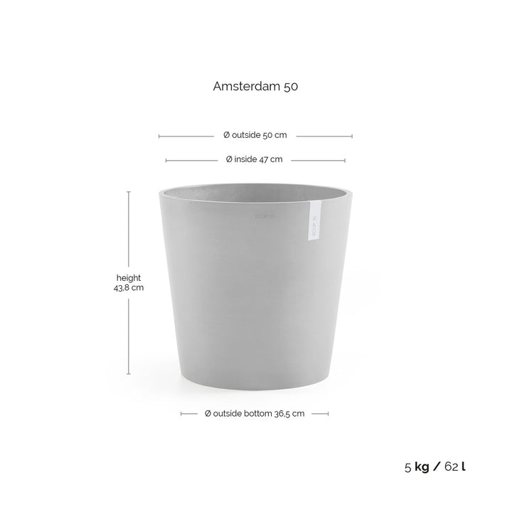 Amsterdam Dark Grey Ø50