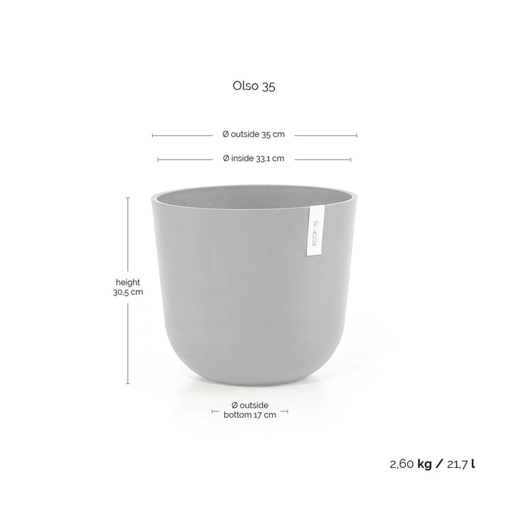 Oslo Dark Grey Ø35