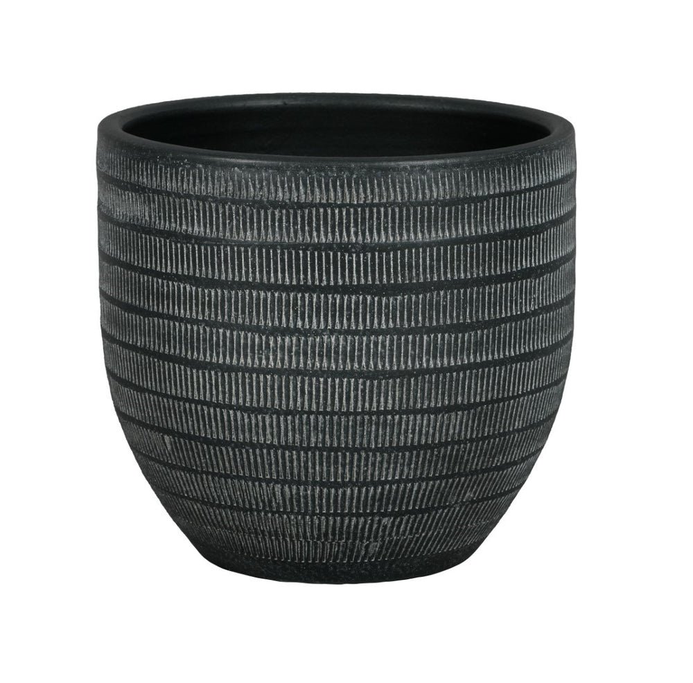 Le Havre 20-01G Indoor Pot Dark Grey