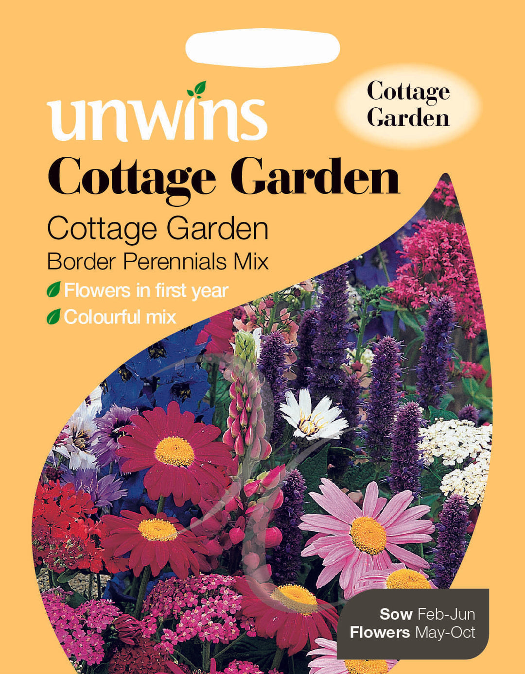 Cottage Garden Border Perennials Mix