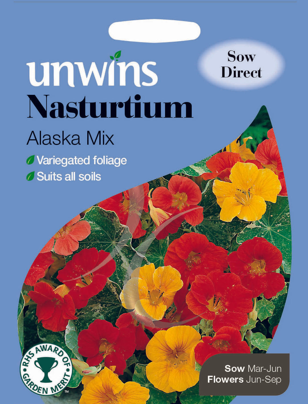 Nasturtium Alaska Mix