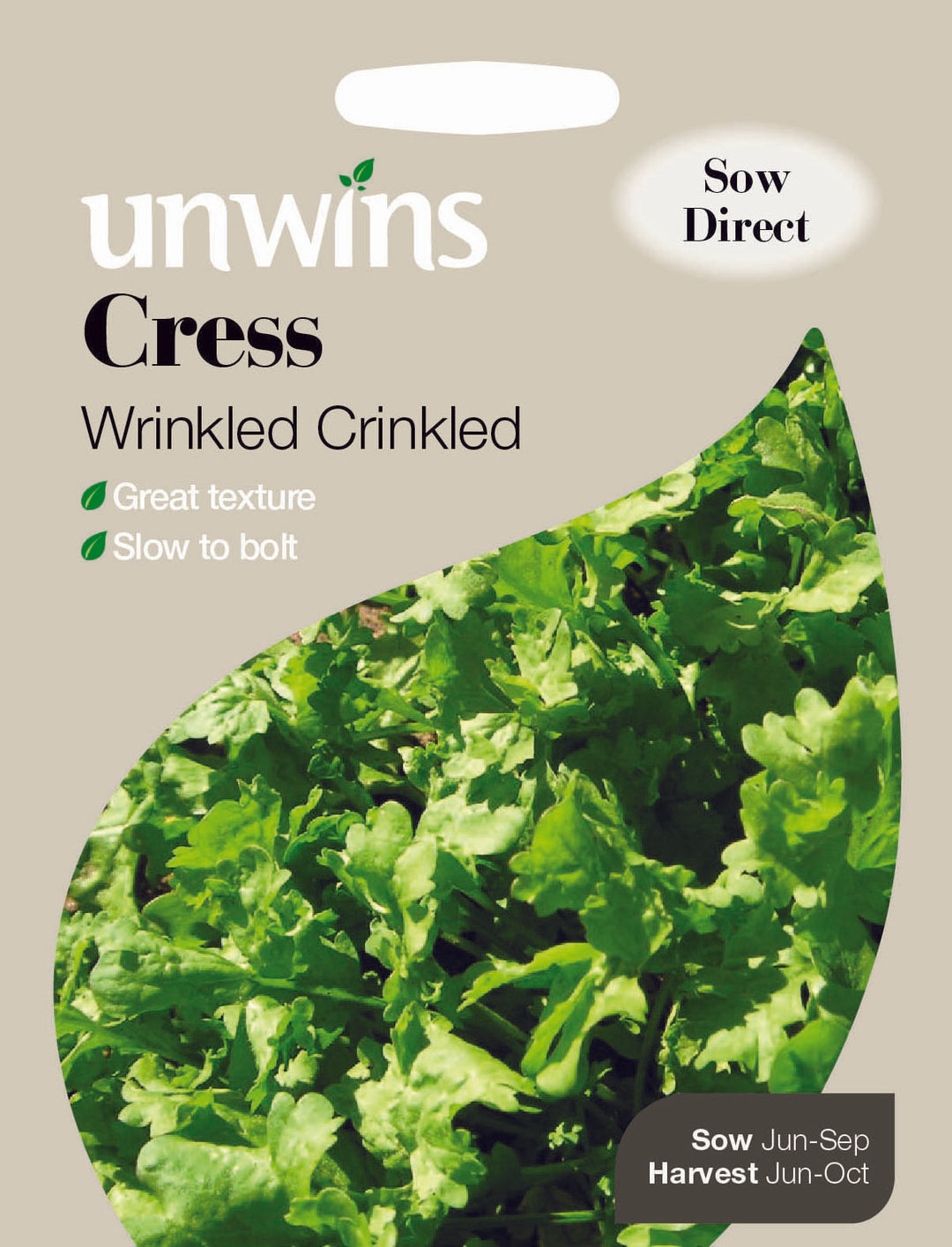 Cress Wrinkled Crinkled