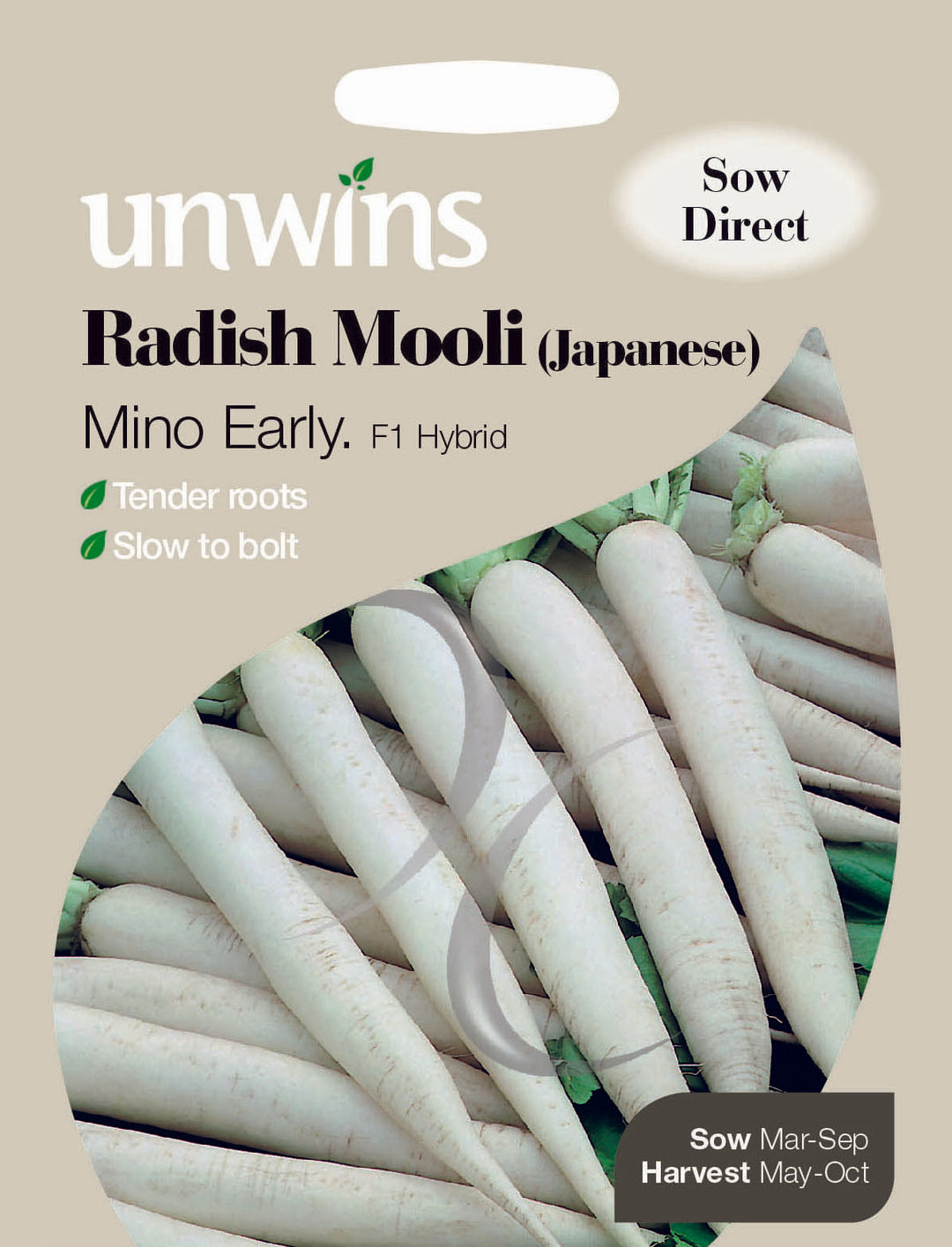 Radish Mooli (Japanese) Mino Early F1