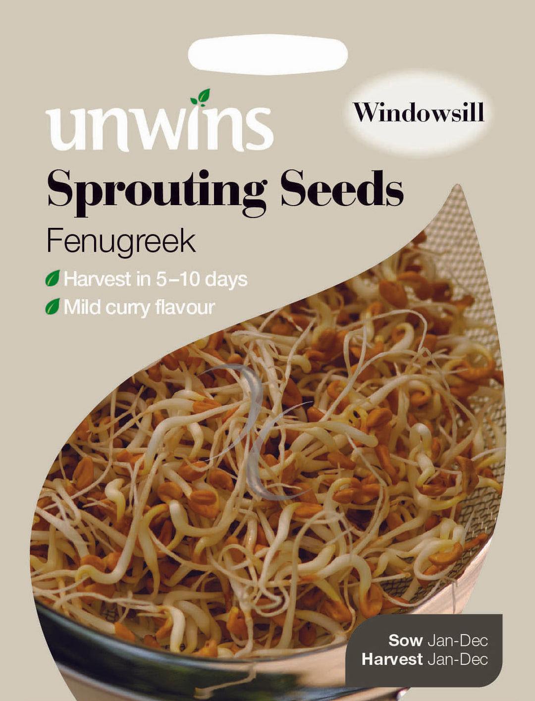 Sprouting Seeds Fenugreek
