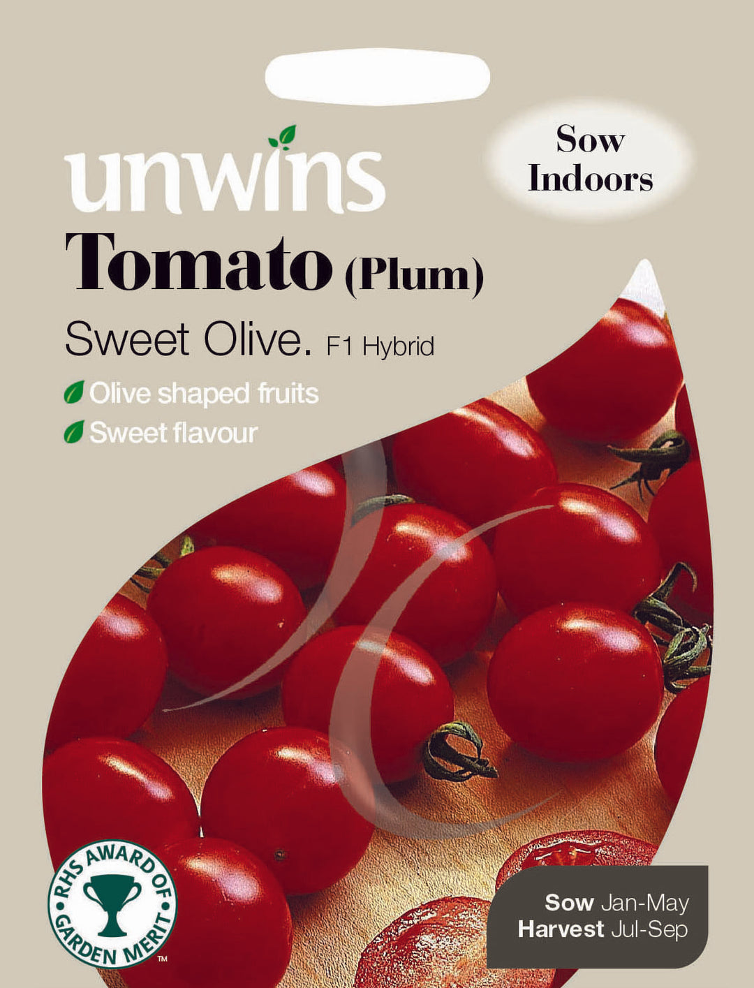 Tomato (Plum) Sweet Olive F1