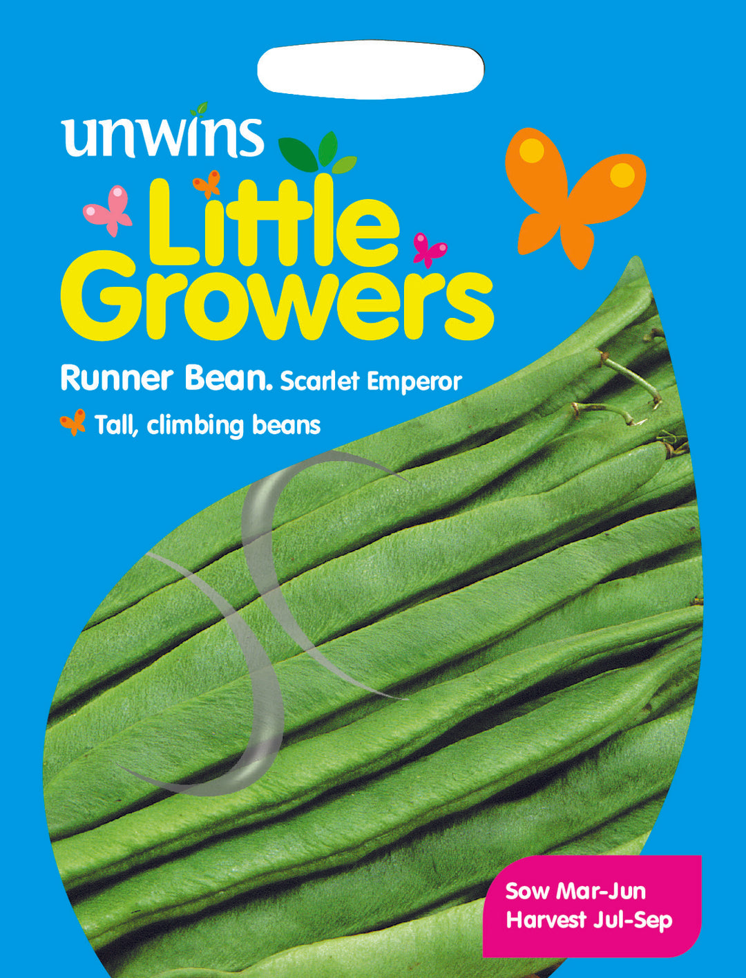 Little Growers Runner Bean Scarlet Emperor