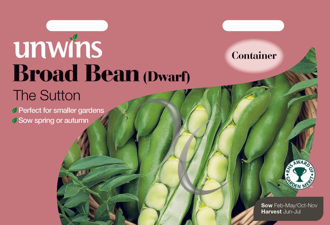 Broad Bean (Dwarf) The Sutton