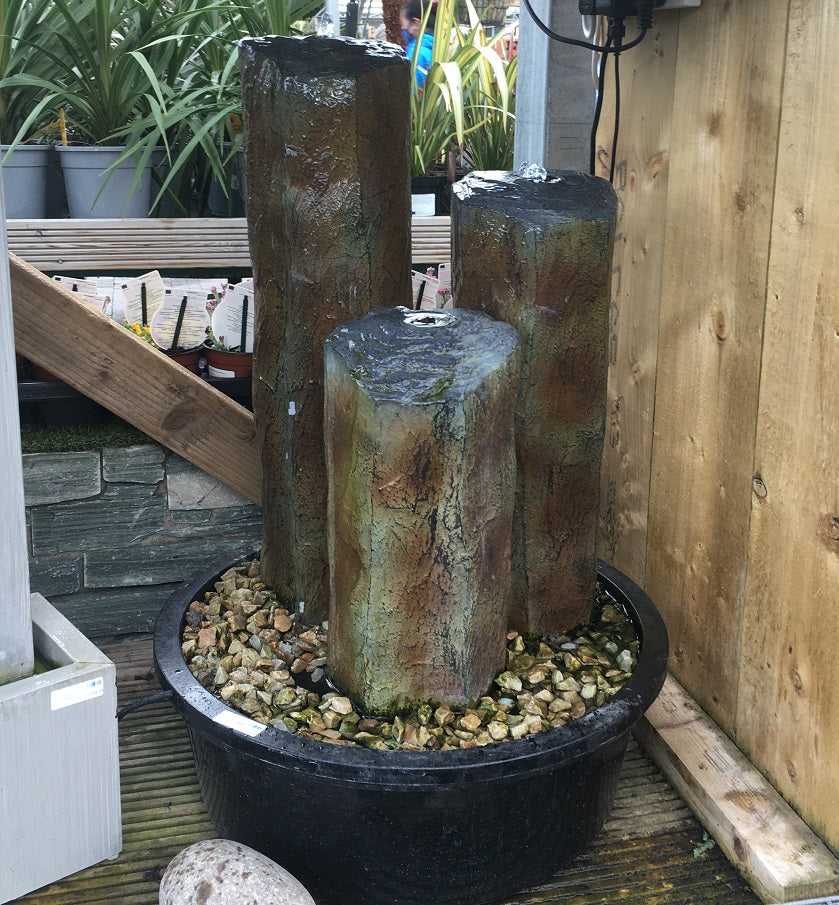 3 Stone Basalt Columns