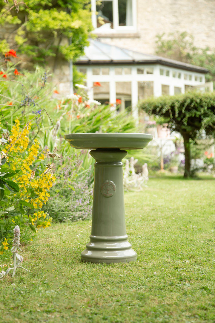 43Cm Heritage Birdbath Green - Bird Care And Wildlife - Windyridge Garden Centre