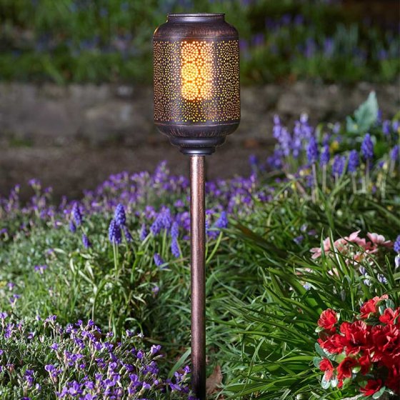 Smart Solar Tunis Flaming Torch