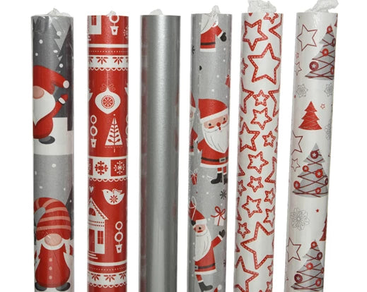 Giftwrapping  paper  house,  santa,  L200-W70-H0.01cm