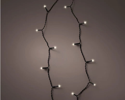 LED Durawise basic lights 8 function twinkle effect BO outdoor black/warm white L.710cm