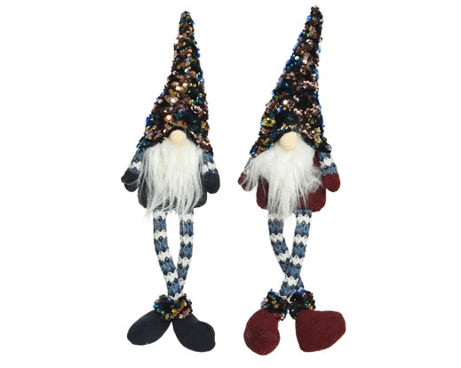 Gnome Polyester Sitting Spangle Hat -  - Windyridge Garden Centre