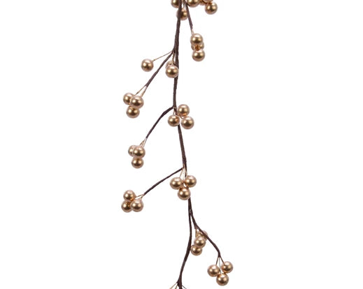 Garland foam foam berries gold
