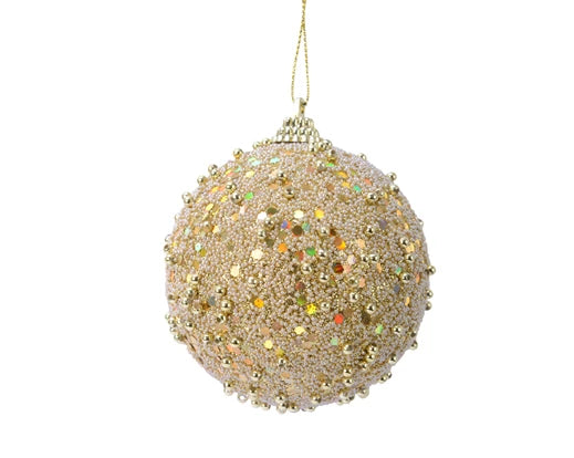 Bauble   Foam   Glitter   Beads -  - Windyridge Garden Centre
