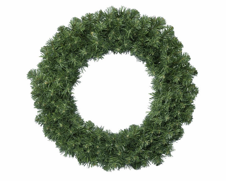 Green Imperial Christmas wreath for indoor or outdoor use, 60cm