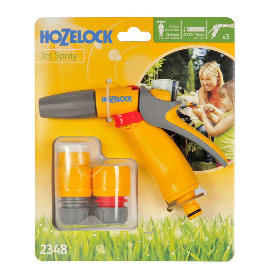 Hozelock2342 Jet Spray Gun and Fittings Set
