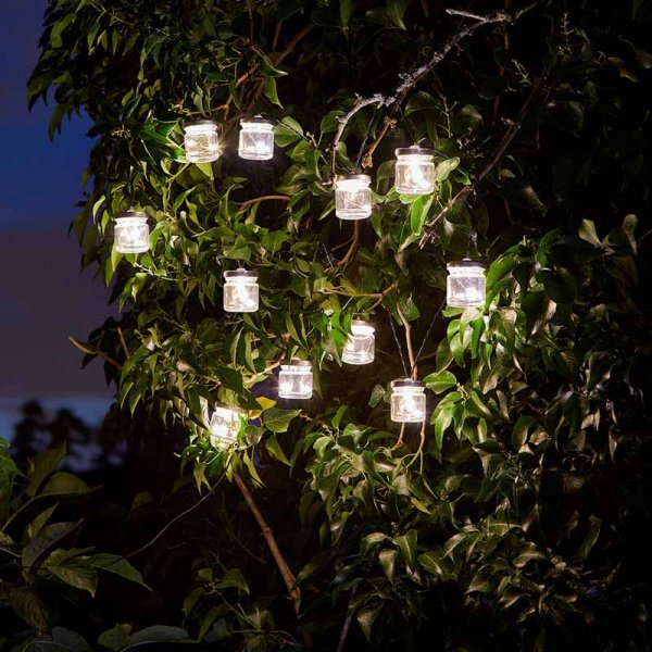Firefly Jar Soalr String Lights Set of 10