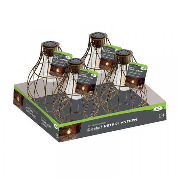 Smart Solar Eureka! Retro Lantern