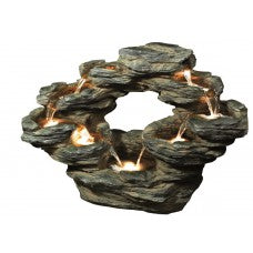 9 Fall Oval Slate - Water Features - Windyridge Garden Centre