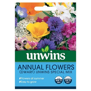 Annual Flowers Dwarf Unwins Special Mix