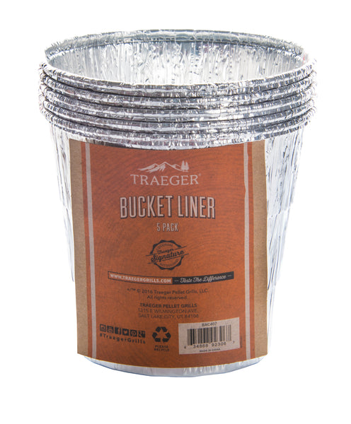 TRAEGER BUCKET LINER-5 PACK