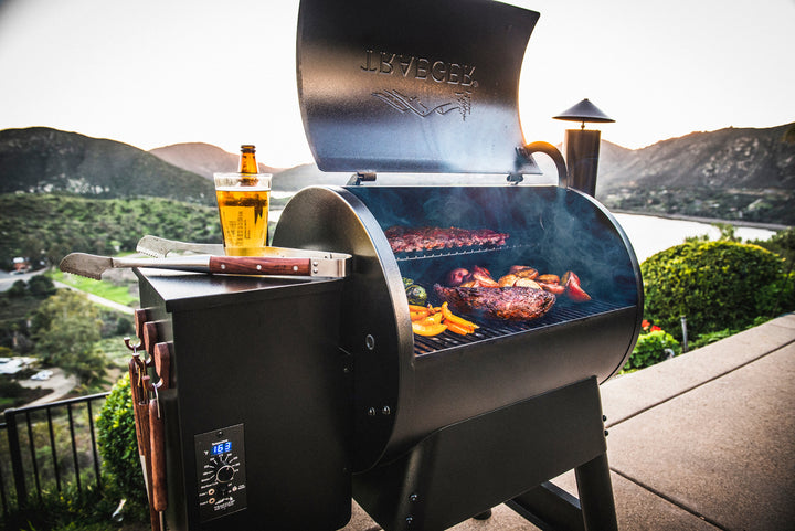 Smoking on a Traeger Pro 22 Grill in Ireland