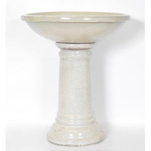 Birdbath D52H63 Cream - Bird Care And Wildlife - Windyridge Garden Centre