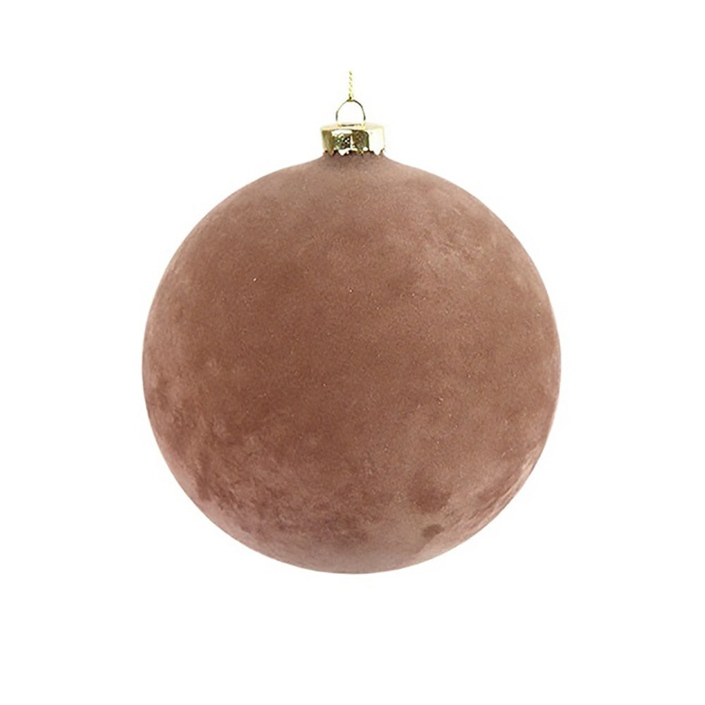Bauble Rd Yana L Pink L12B12H12Cm - Christmas - Windyridge Garden Centre
