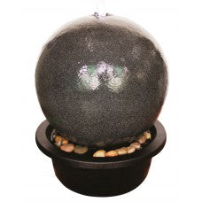 Black Sphere - Water Features - Windyridge Garden Centre