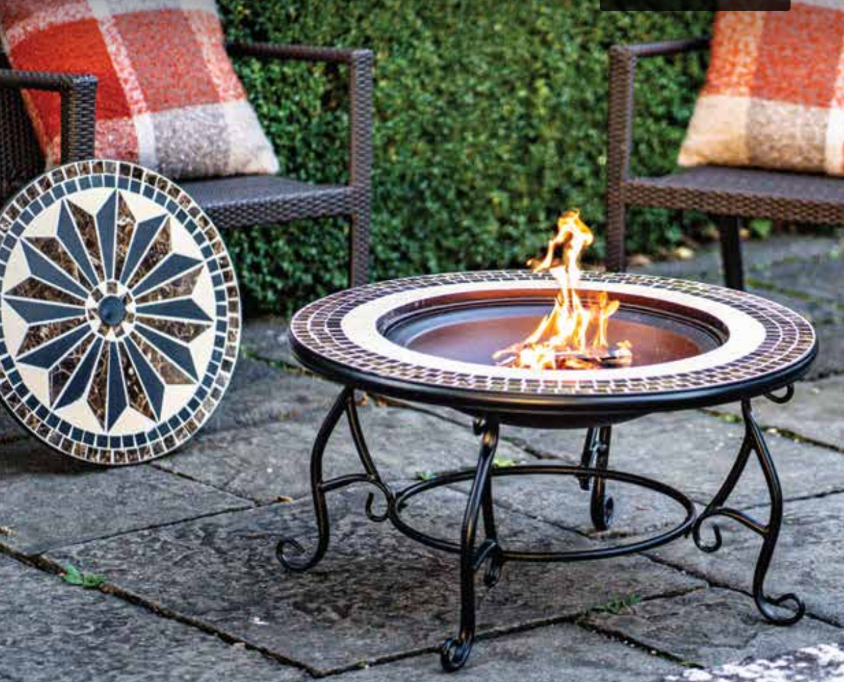 BOSCOMBE ROUND FIRE PIT 76cm