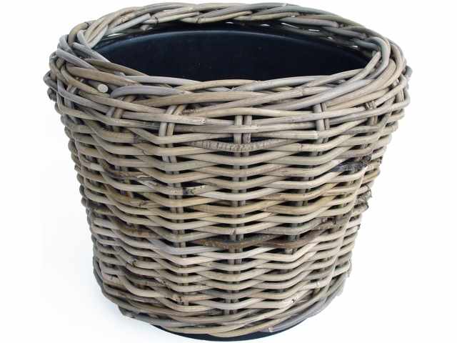 DRYPOT RATTAN GREY D33H24CM - SPLIT