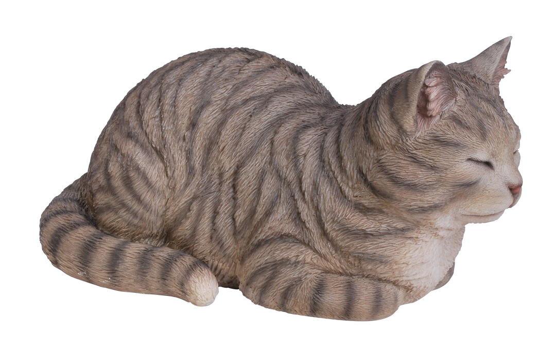 RL Dreaming Cat TABBY B - Ornaments - Windyridge Garden Centre