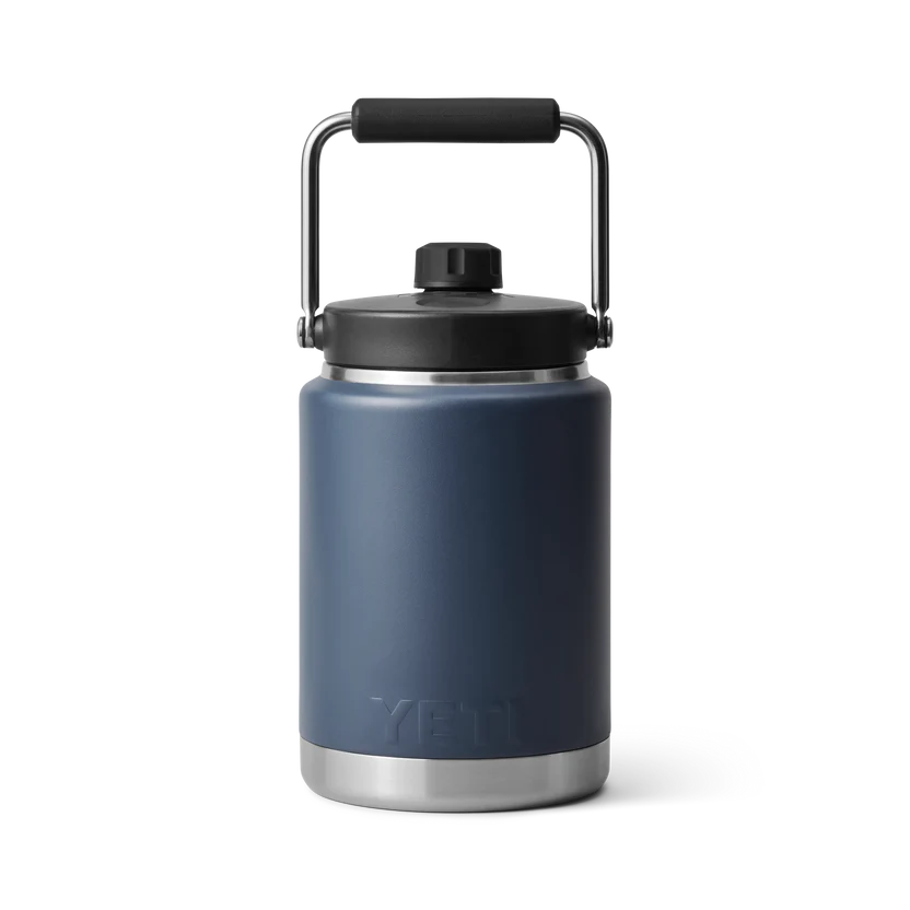 Yeti Rambler Half Gallon Jug Navy