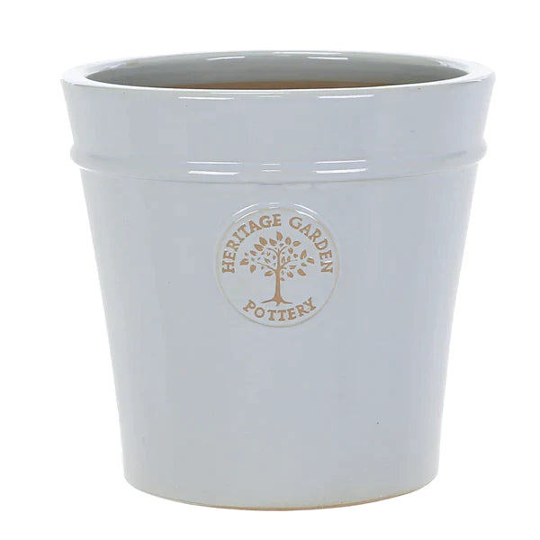 Heritage Garden Conical Pot Pastel Grey