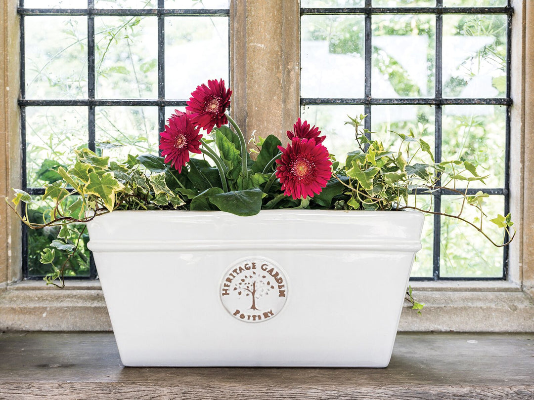 EDWARDIAN TROUGH WHITE 45CM