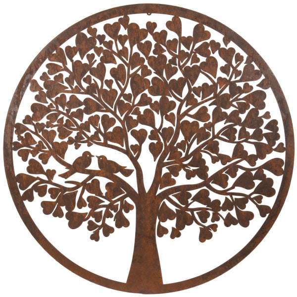 Exl Heart Tree Wall Plaque - Garden Ornaments - Windyridge Garden Centre