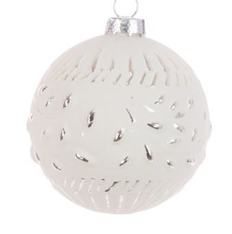 Glass Piper Bauble 8Cm - Christmas - Windyridge Garden Centre