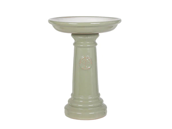 HERITAGE BIRDBATH GREEN 37cm