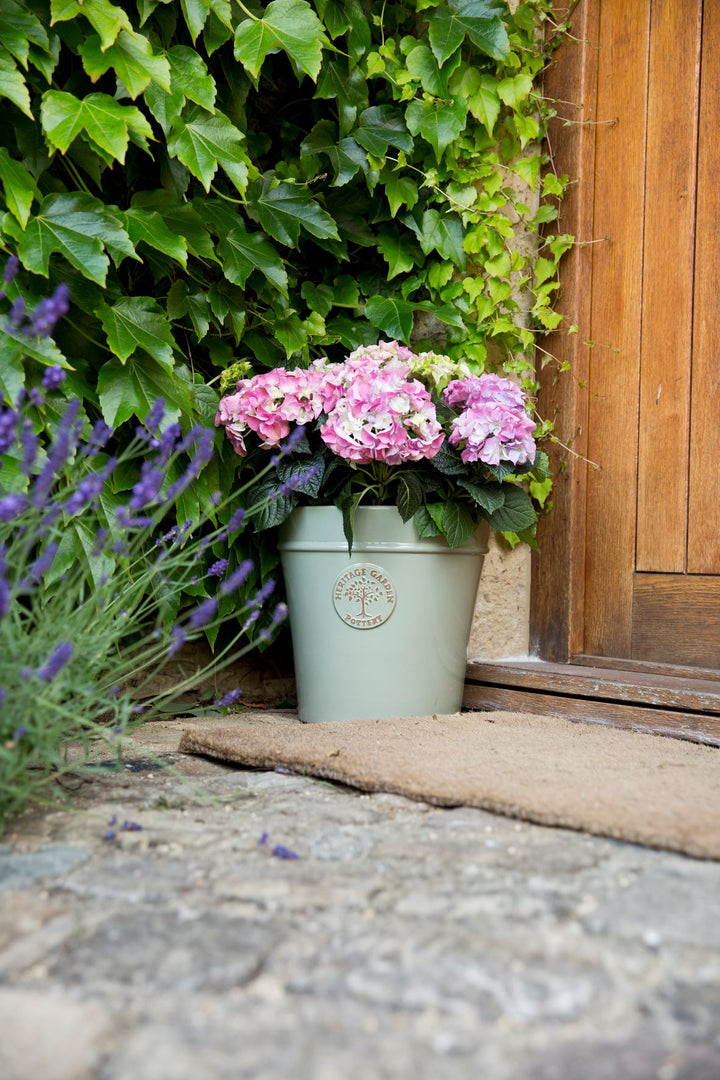 MINT GREEN POT 27CM HERITAGE