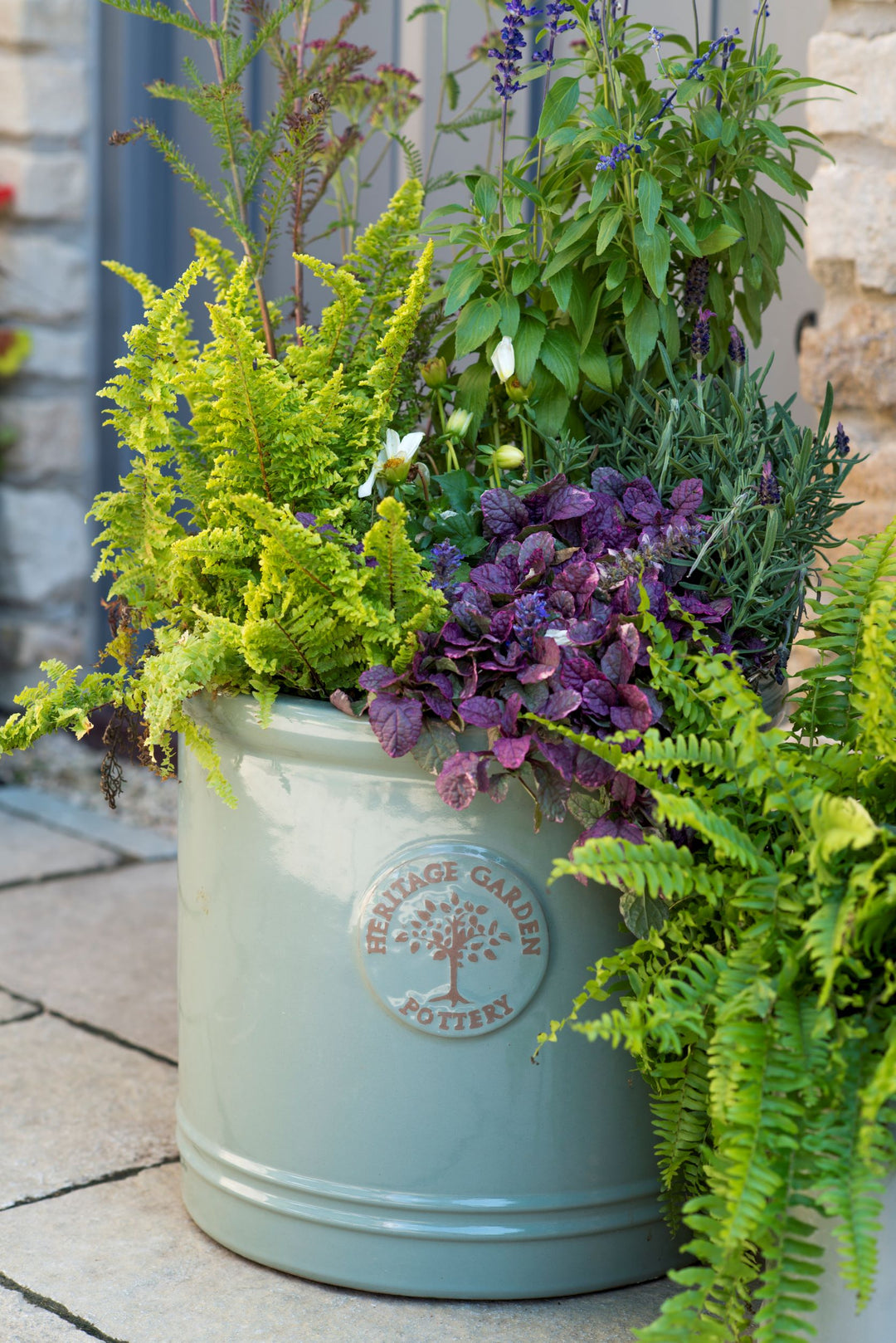Heritage Cylinder Mint Green Ø30cm