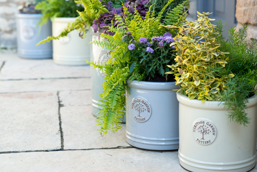 Heritage Cylinder Pastel Grey  Ø30cm