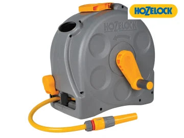 Hozelock 2 in 1 Compact Enclosed Hose Reel