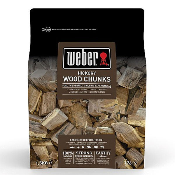 Weber HICKORY WOOD CHUNKS - 1.5KG
