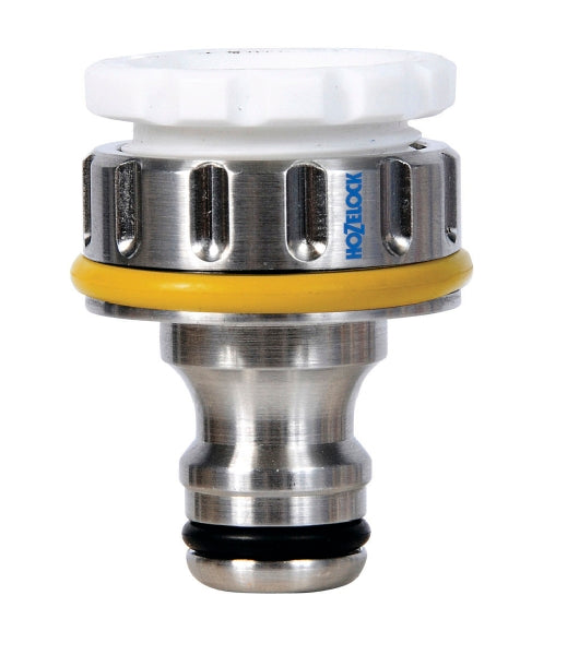Hozelock2042 1in BSP Pro Metal Threaded Tap Connector