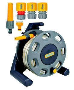 Hozelock 2412 Compact Reel 25m Hose and Fittings