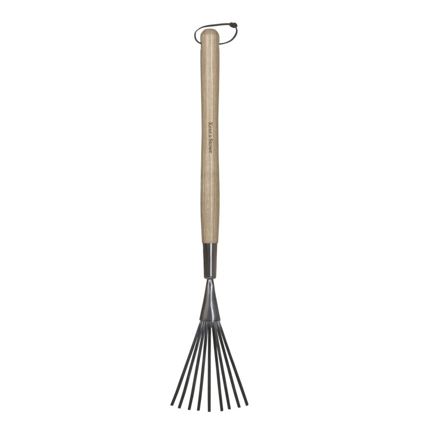 KS SS Border Hand Shrub Rake