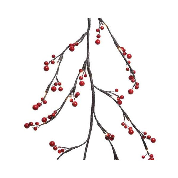 Led Berry Garland Outdoor Gb
 150Cm Brown/Warm White - Christmas - Windyridge Garden Centre